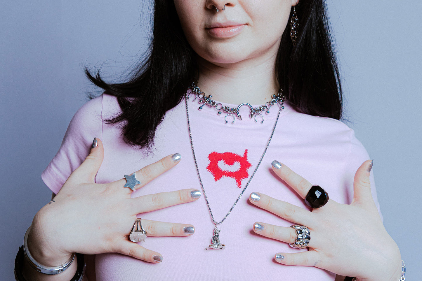 Spinal Baby Tee - Pink
