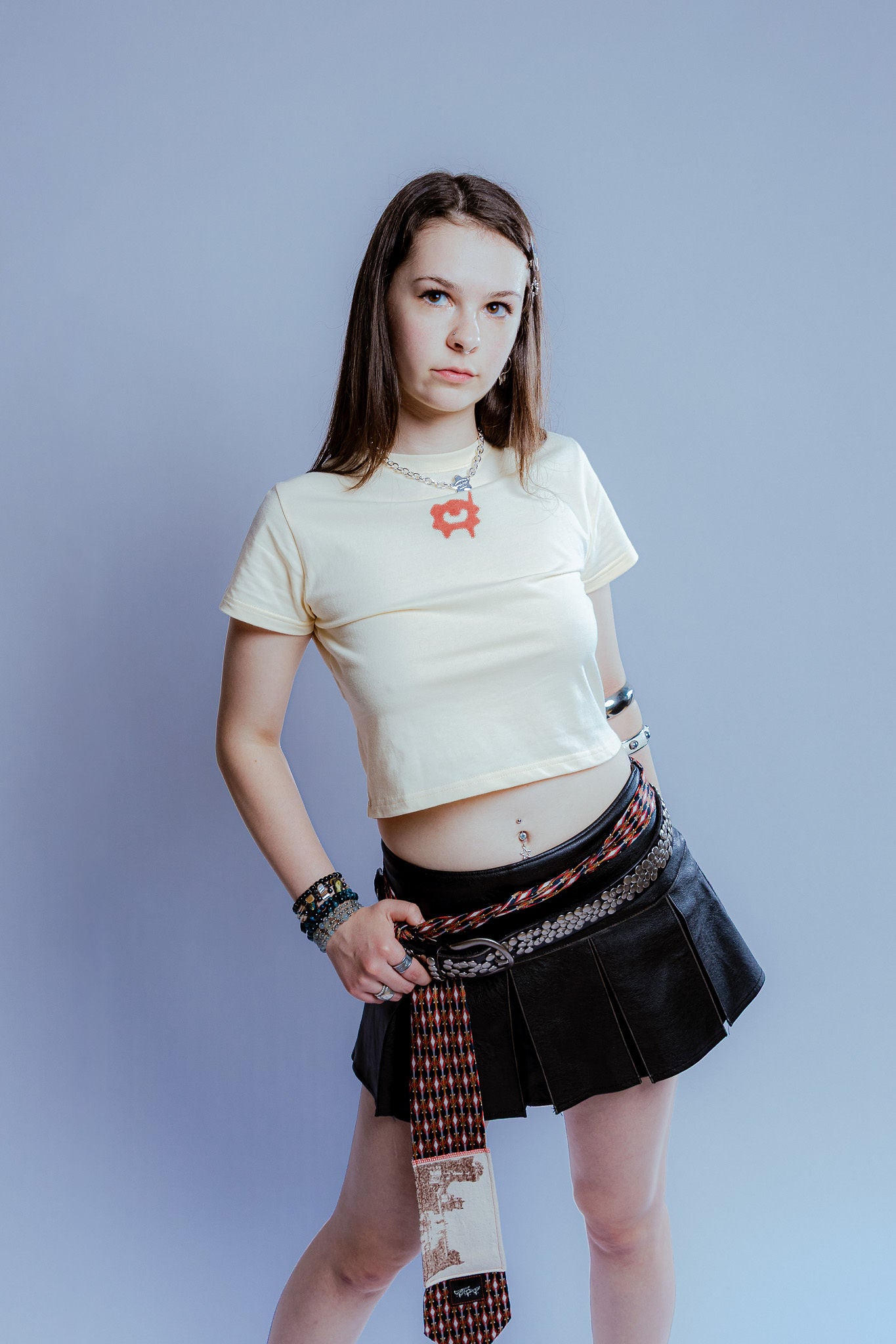 Spinal Baby Tee - Pale Yellow