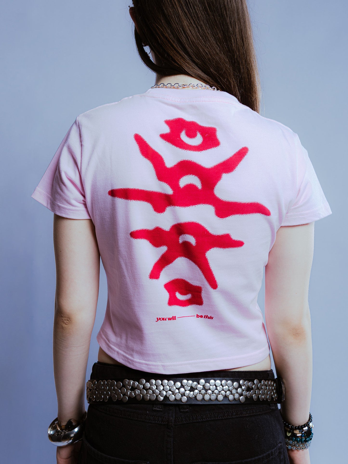 Spinal Baby Tee - Pink