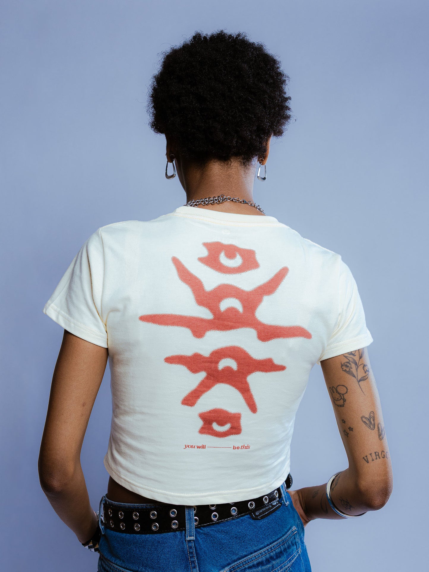 Spinal Baby Tee - Pale Yellow