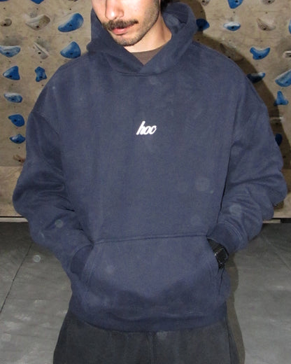 Looking Out Navy Hoodie