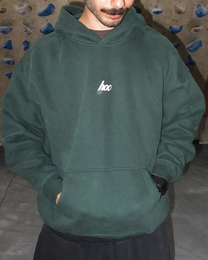 Looking Out Green Hoodie